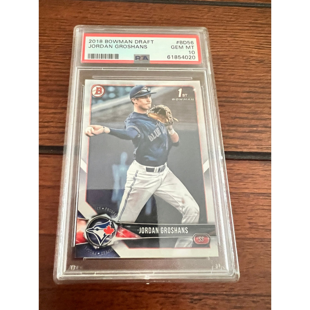 2018 BOWMAN DRAFT JORDAN GROSHANS BD56